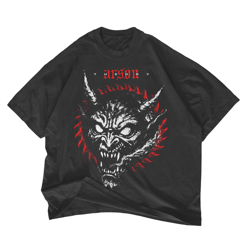 ARSON THEORY - "The Devil Inside" Oversized T-Shirt