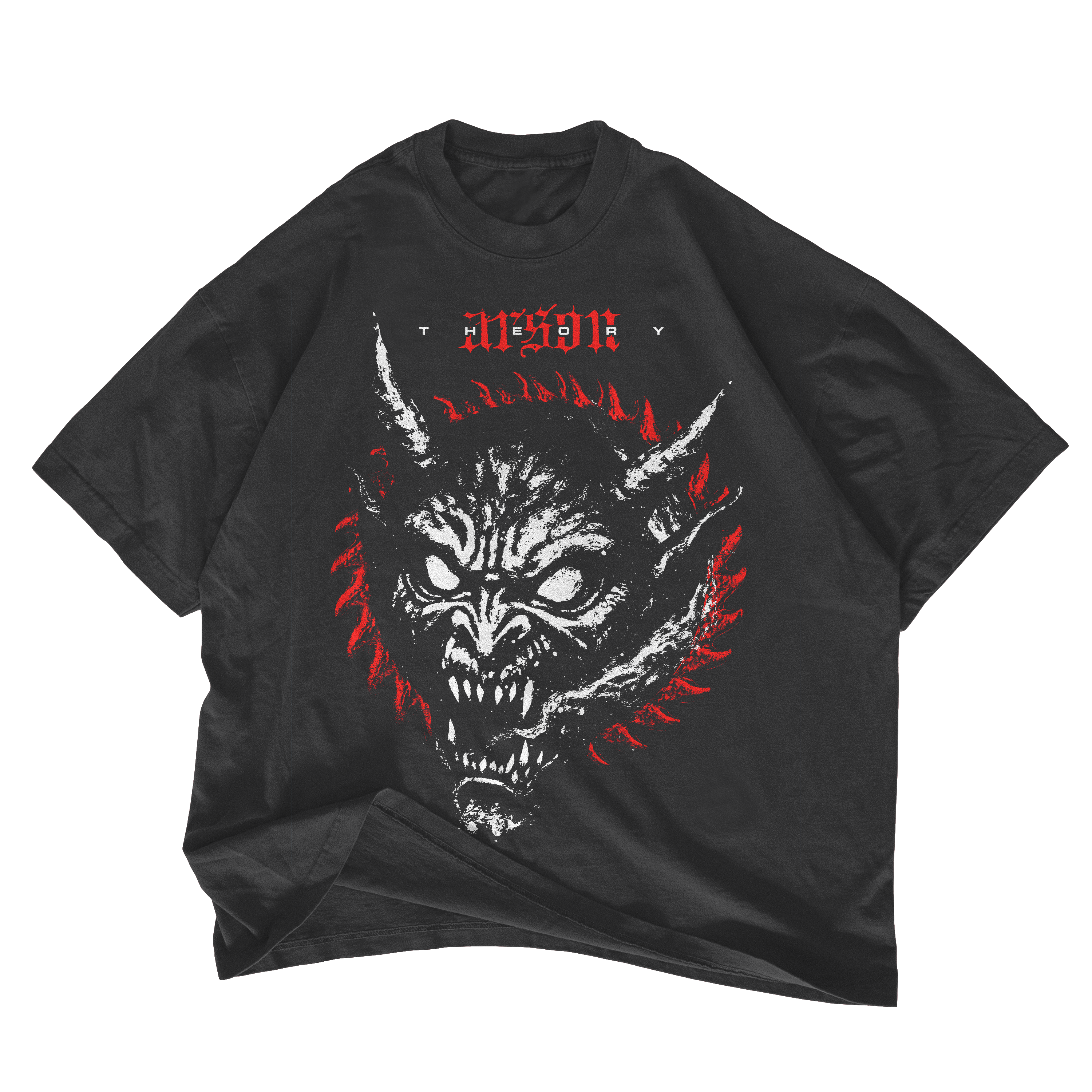 ARSON THEORY - "The Devil Inside" Oversized T-Shirt