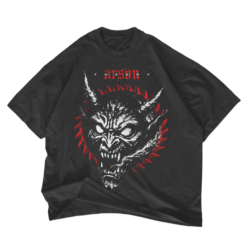 ARSON THEORY - "The Devil Inside" Oversized T-Shirt