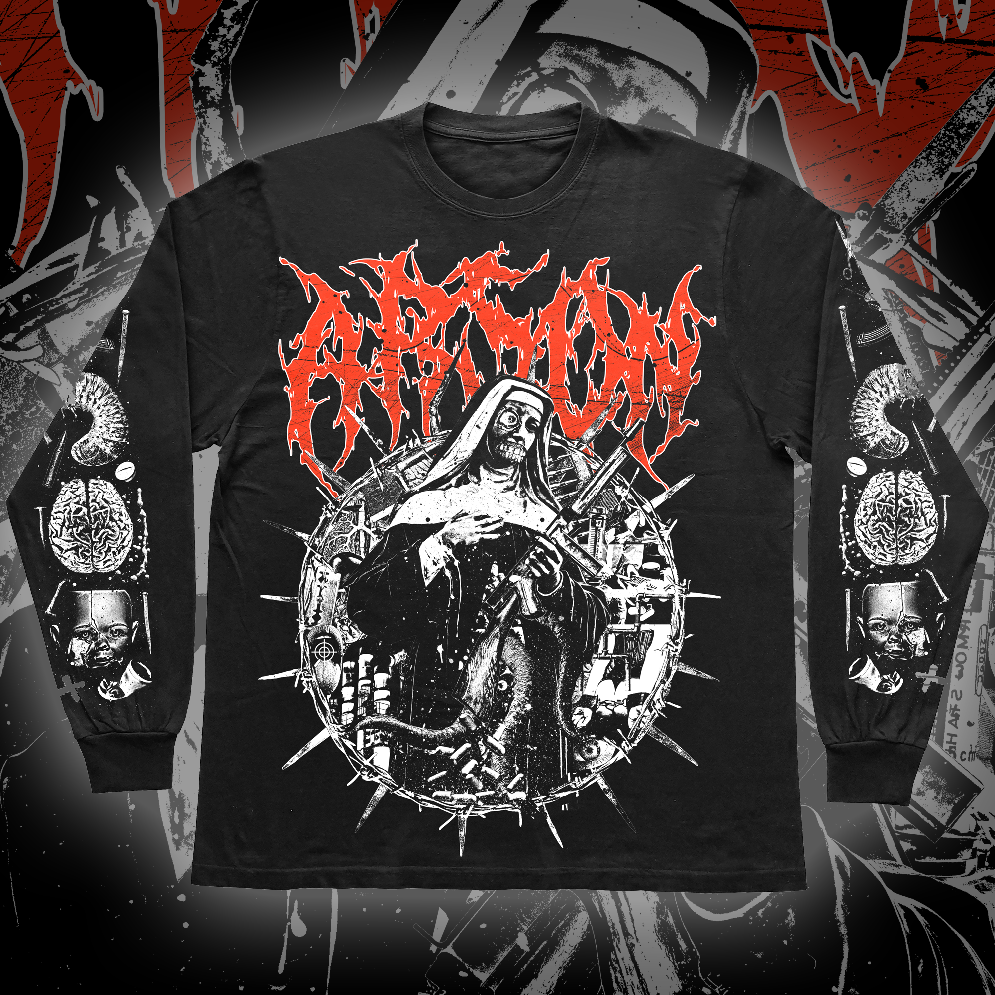 ARSON THEORY - "Doomed World" Longsleeve